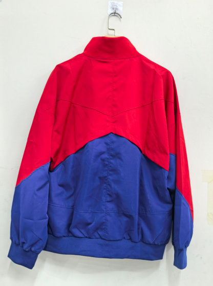 25/26 Windbreaker Barcelona training red-blue Waterproof thickened version S-XXL