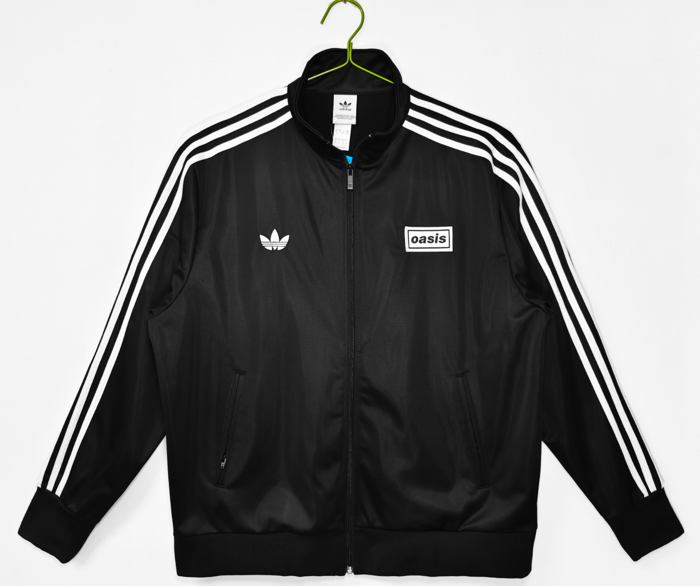 2026 adidas x Oasis roving flamingos black Windbreaker S-XXL