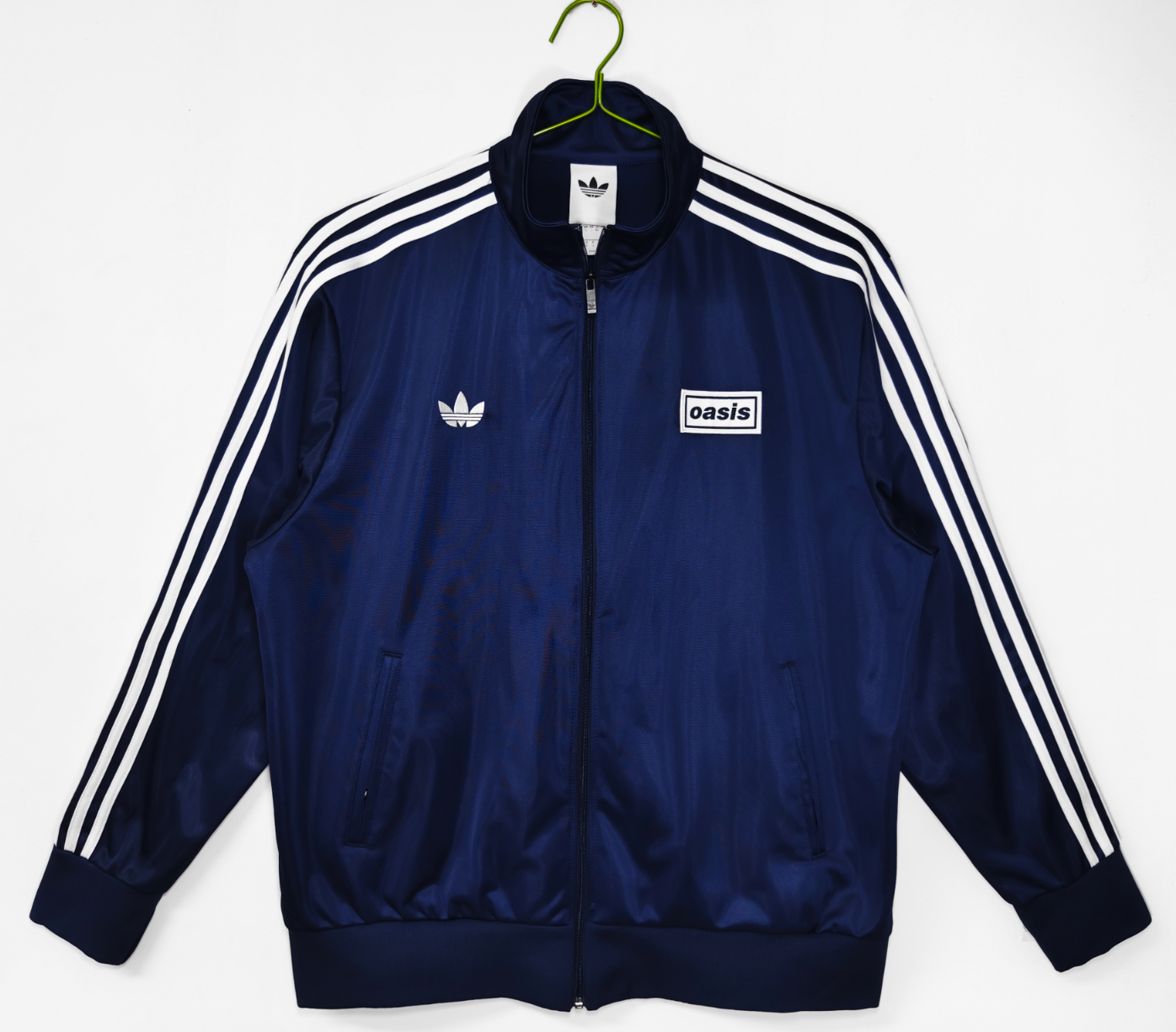 2026 adidas x Oasis roving flamingos royal blue Windbreaker S-XXL