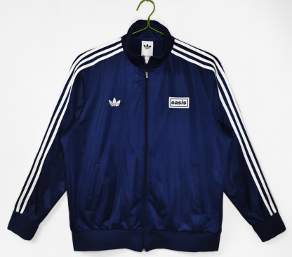 2026 adidas x Oasis roving flamingos royal blue Windbreaker S-XXL