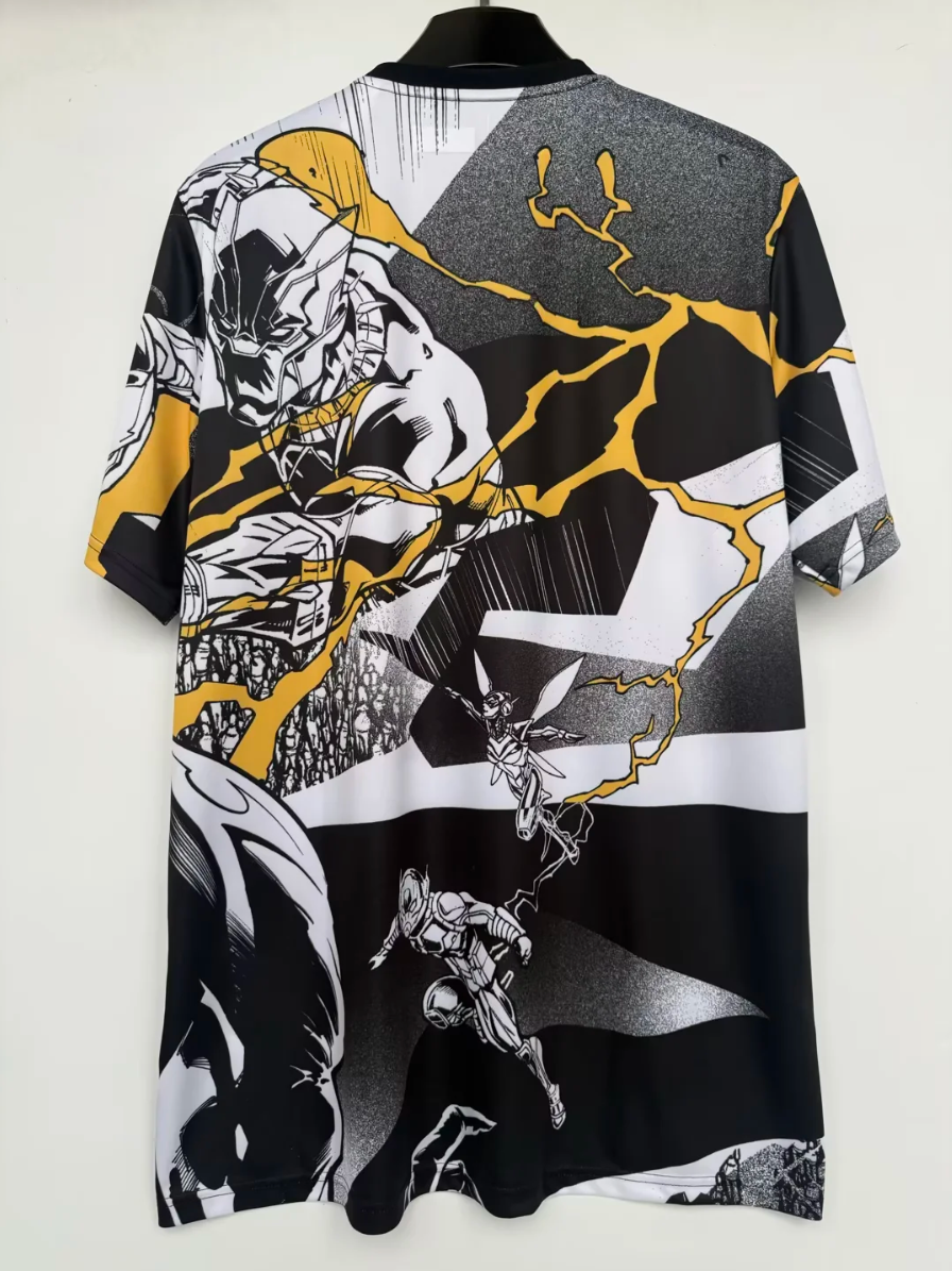 25/26 re@l Medrid Marvel co-branded training fan version S-4XL