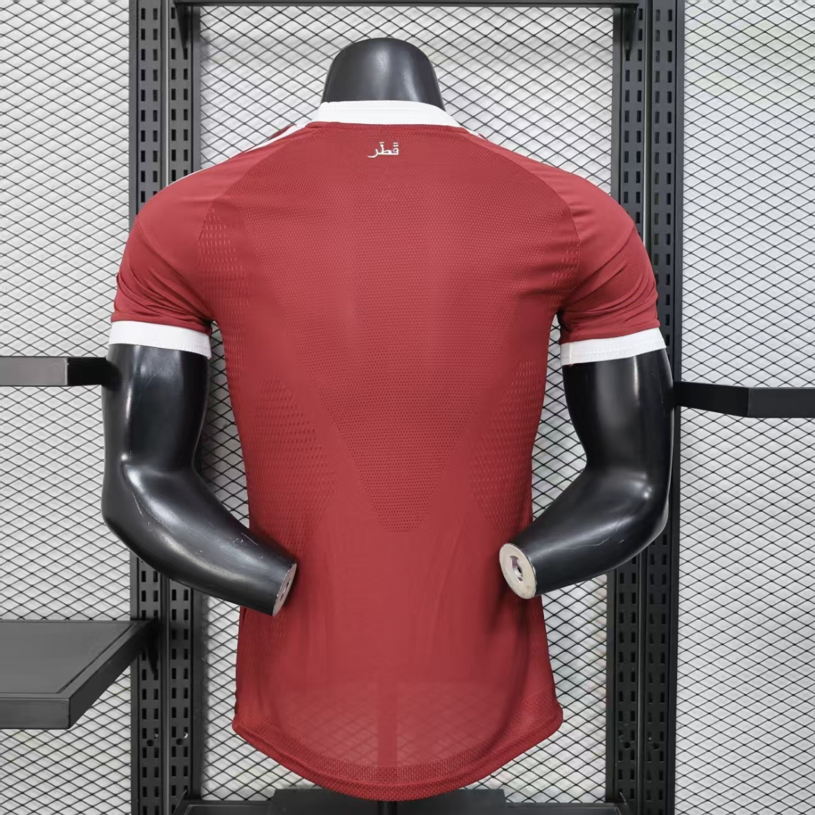 2026 Qatar home player version S-XXL