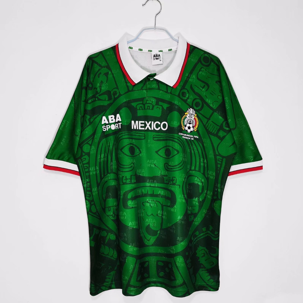 1998 Mexico home retro version S-XXL