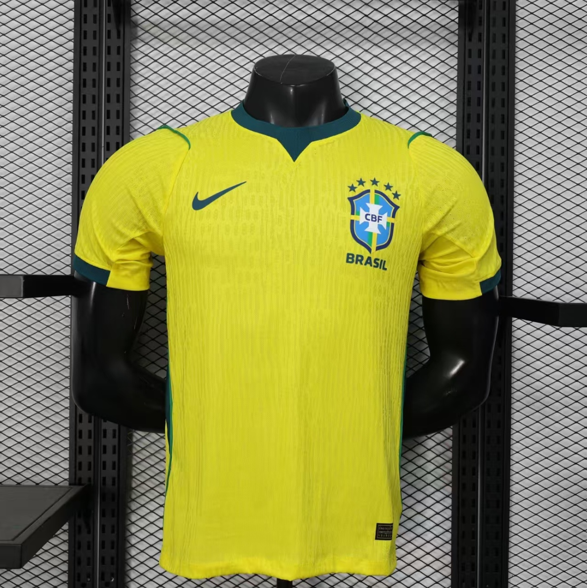 2026 Brazil home player version S-3XL