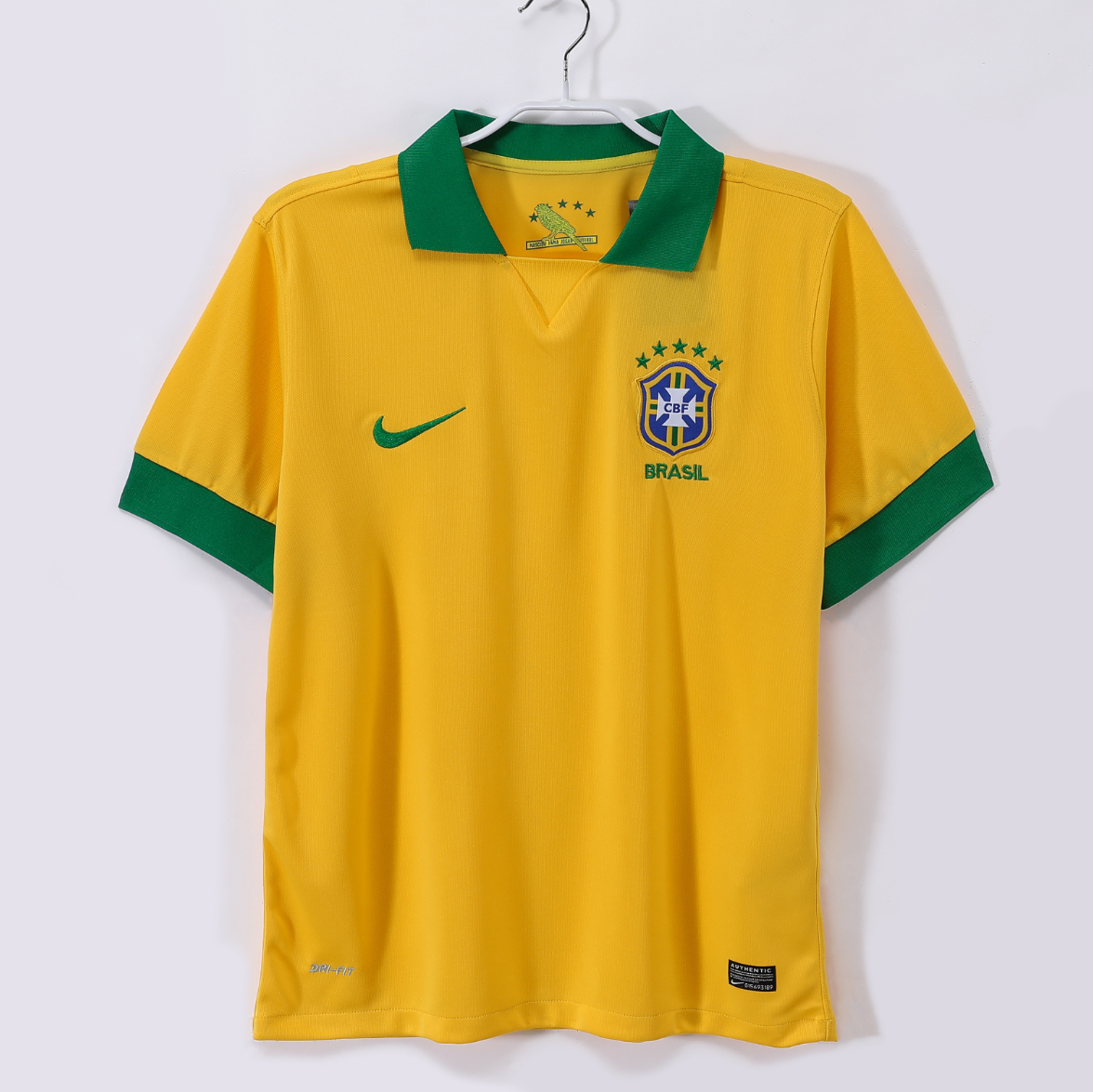 Retro 2013 Brazil home S-XXL