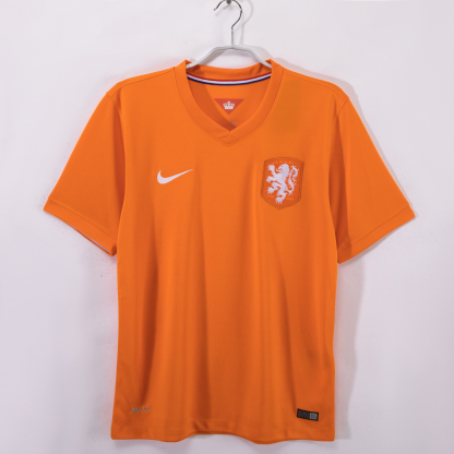 2014 Netherlands Home Retro S-XXL