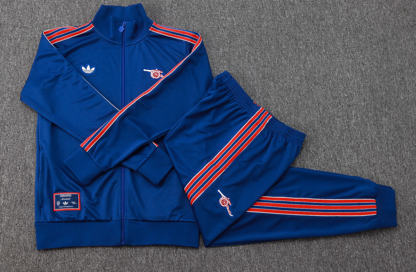 25/26 Arsenal blue full-zip jacket version 