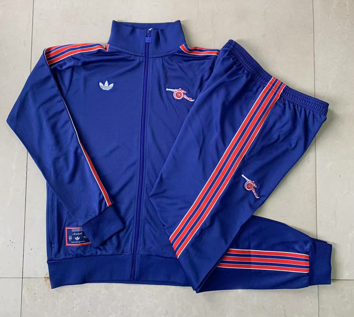 25/26 Arsenal blue full-zip jacket version 