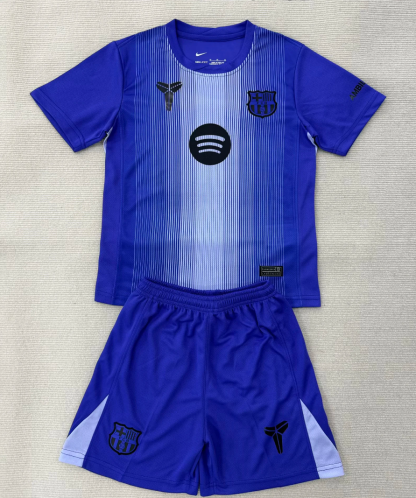 25/26 Barcelona goalkeeper Blue kids version Size 16-28