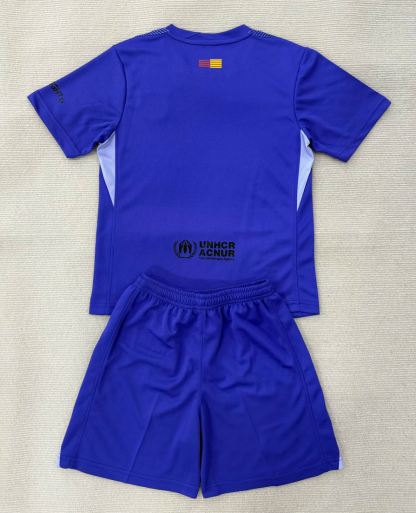 25/26 Barcelona goalkeeper Blue kids version Size 16-28