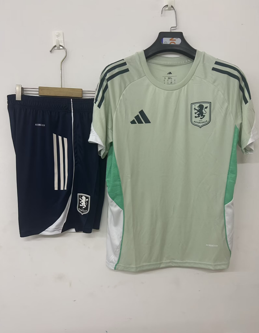 25/26 Aston Villa green training fan version suit S-XXL