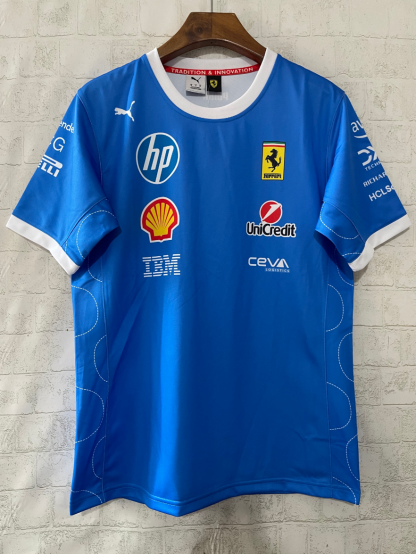2025 Ferrari F1 round neck jersey