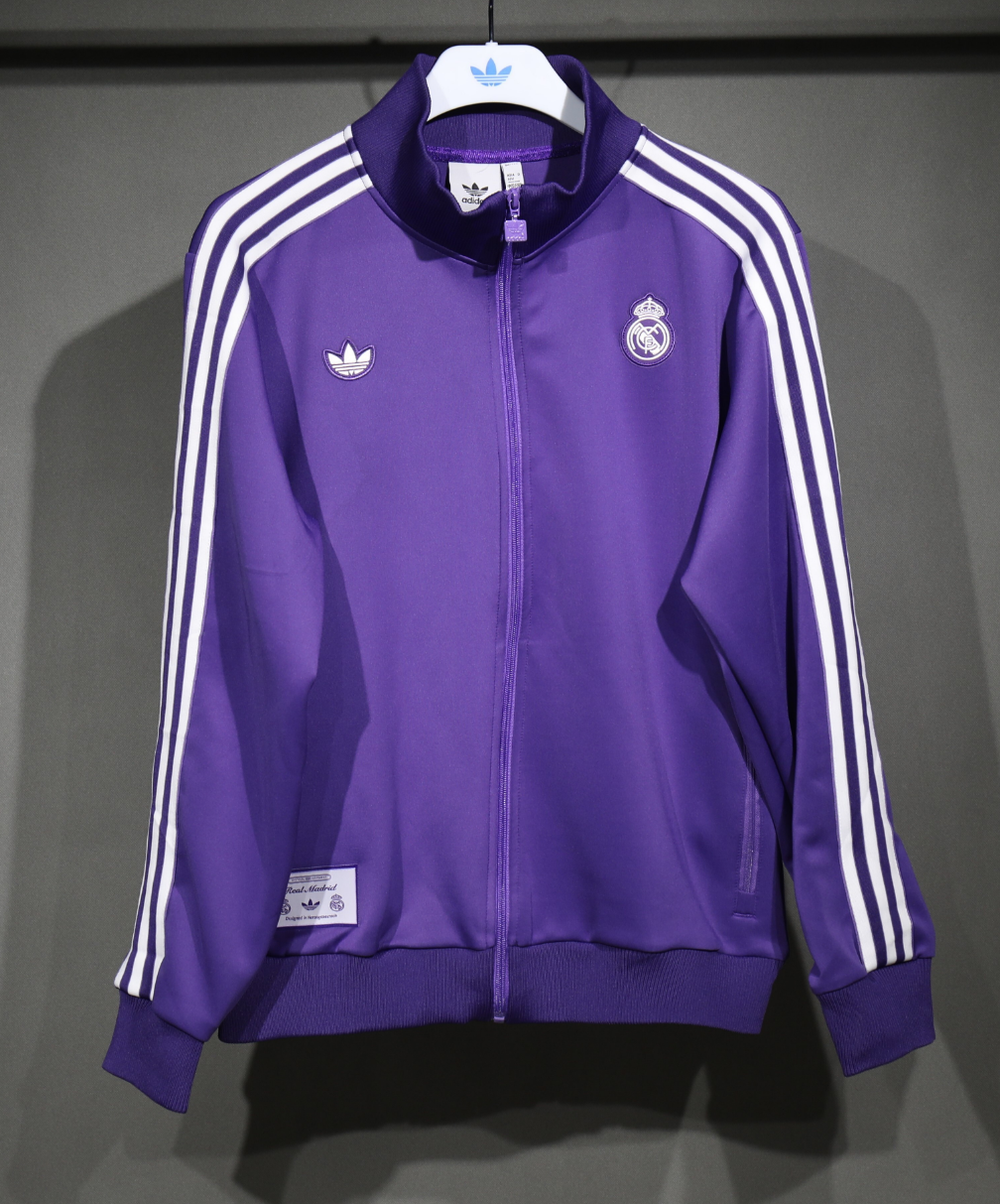 25/26 real M@drid Purple full-zip jacket version 