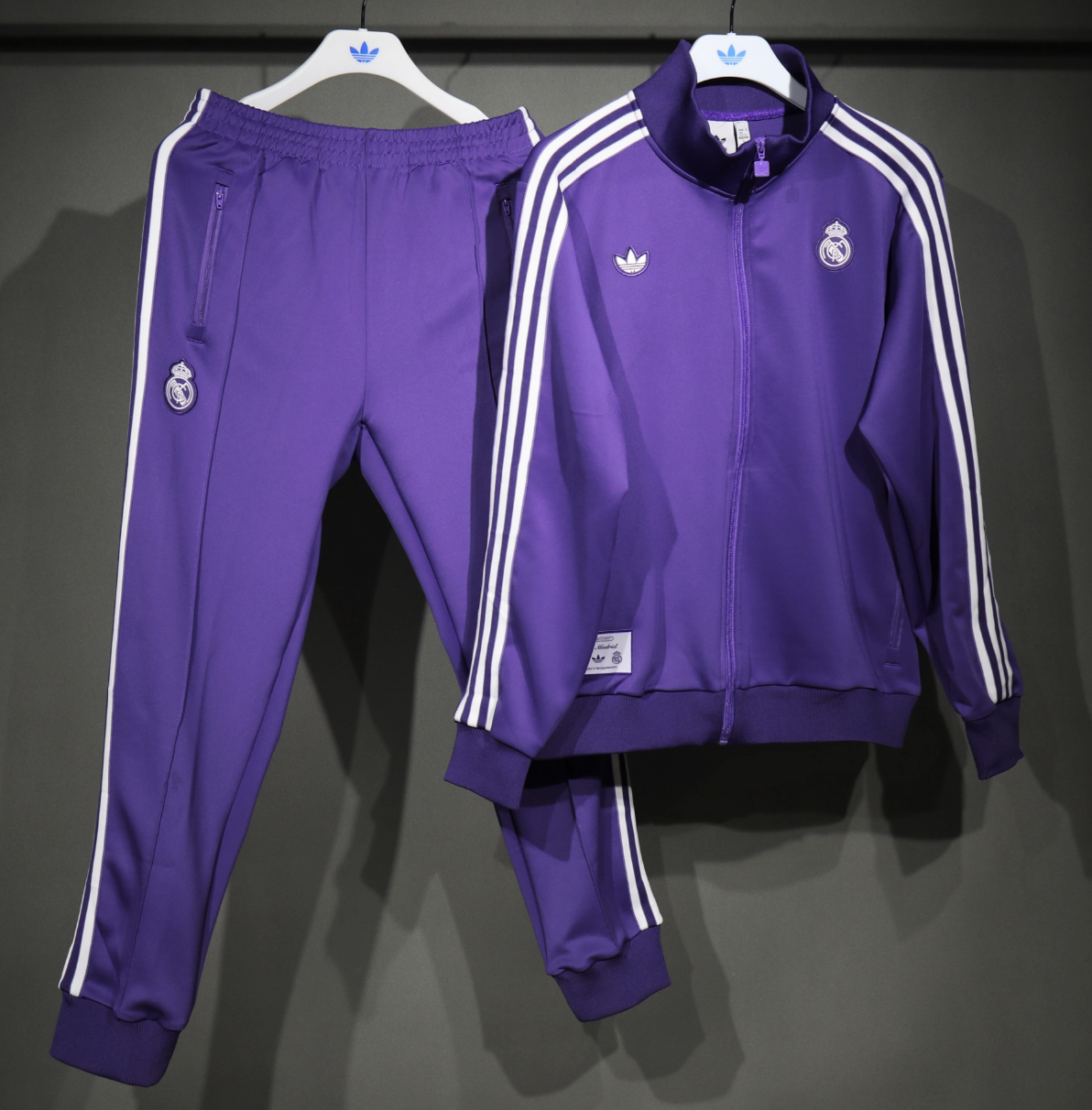 25/26 real M@drid Purple full-zip jacket version 