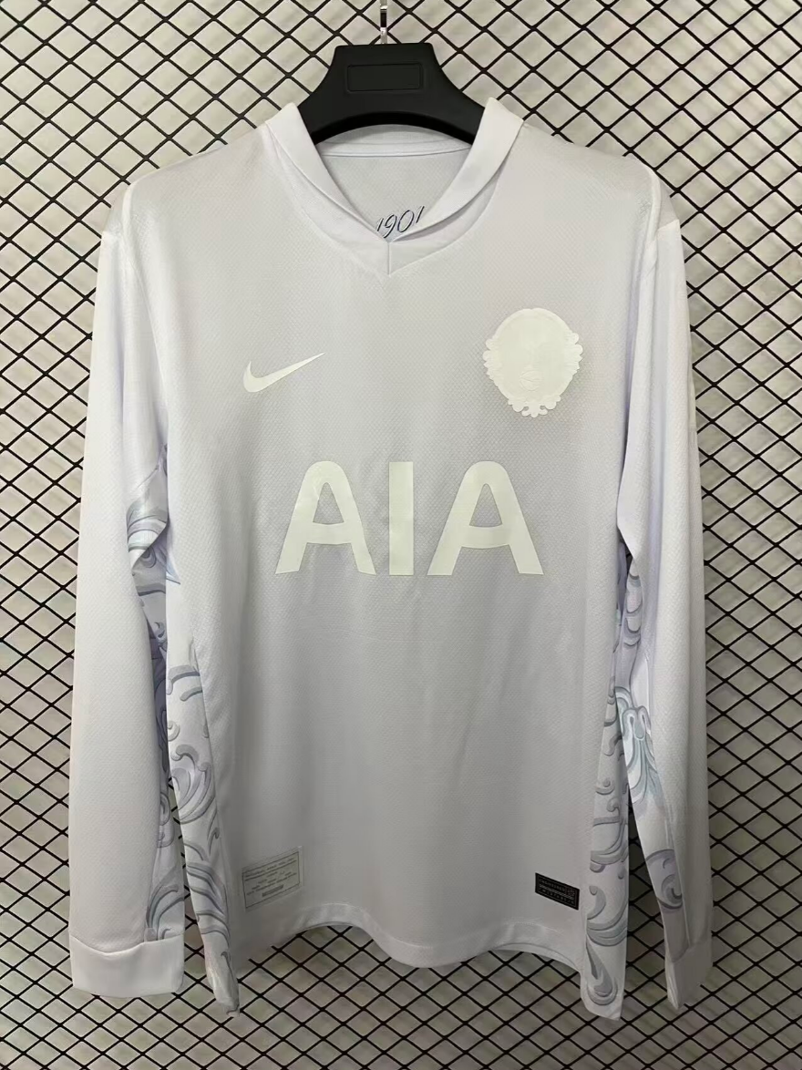 25/26 Tottenham hotspur 1901 Anniversary long sleeve fan version S-4XL