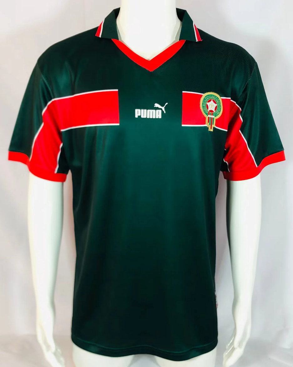 1998 Morocco home retro version S-XXL