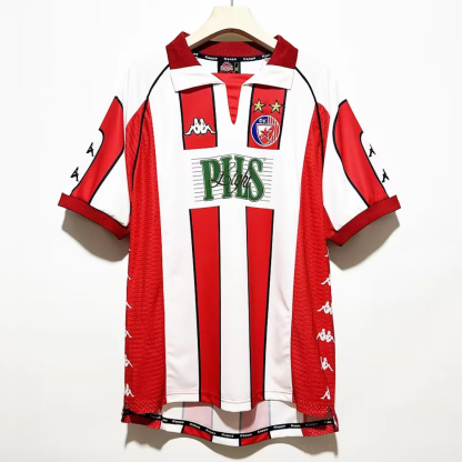 99/01 Red Star Belgrade Crvena Zvezda home retro version S-XXL