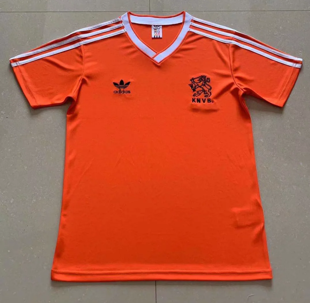 1986 Netherlands Home Retro S-XXL