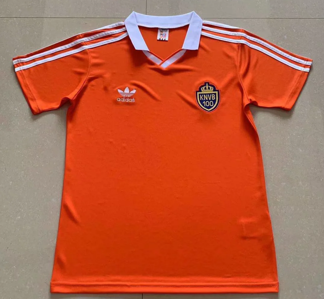 1988 Netherlands Home 100th anniversary Retro S-XXL