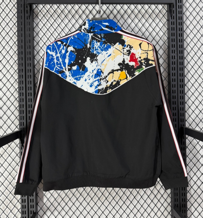 25/26 Manchester United M-U Stone Rose version waterproof thickened windbreak S-XXL