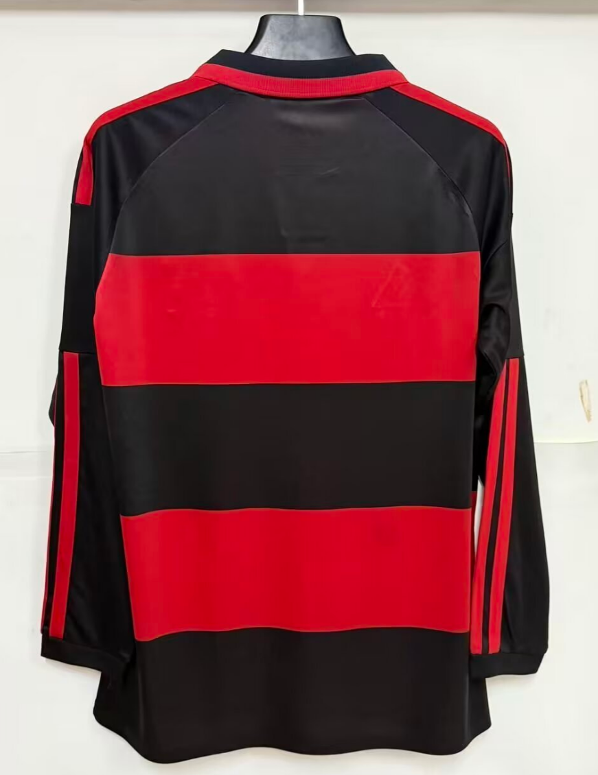 26/27 Flamengo home long sleeve fan version size S-4XL