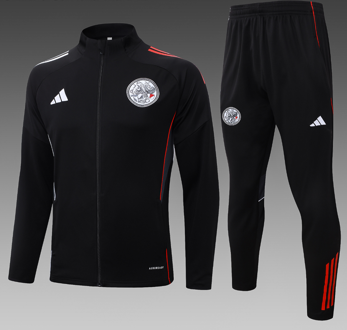 25/26 JAJX Black Full-Zip Jacket Suit