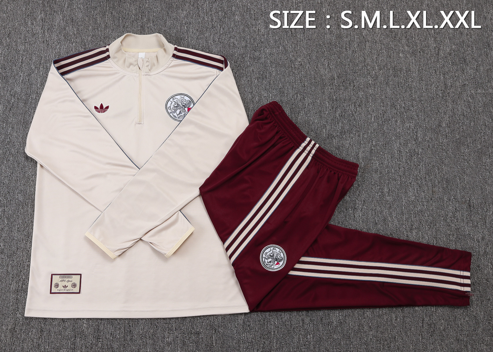 25/26 JAJX Yellow Half-Zip Jacket Suit