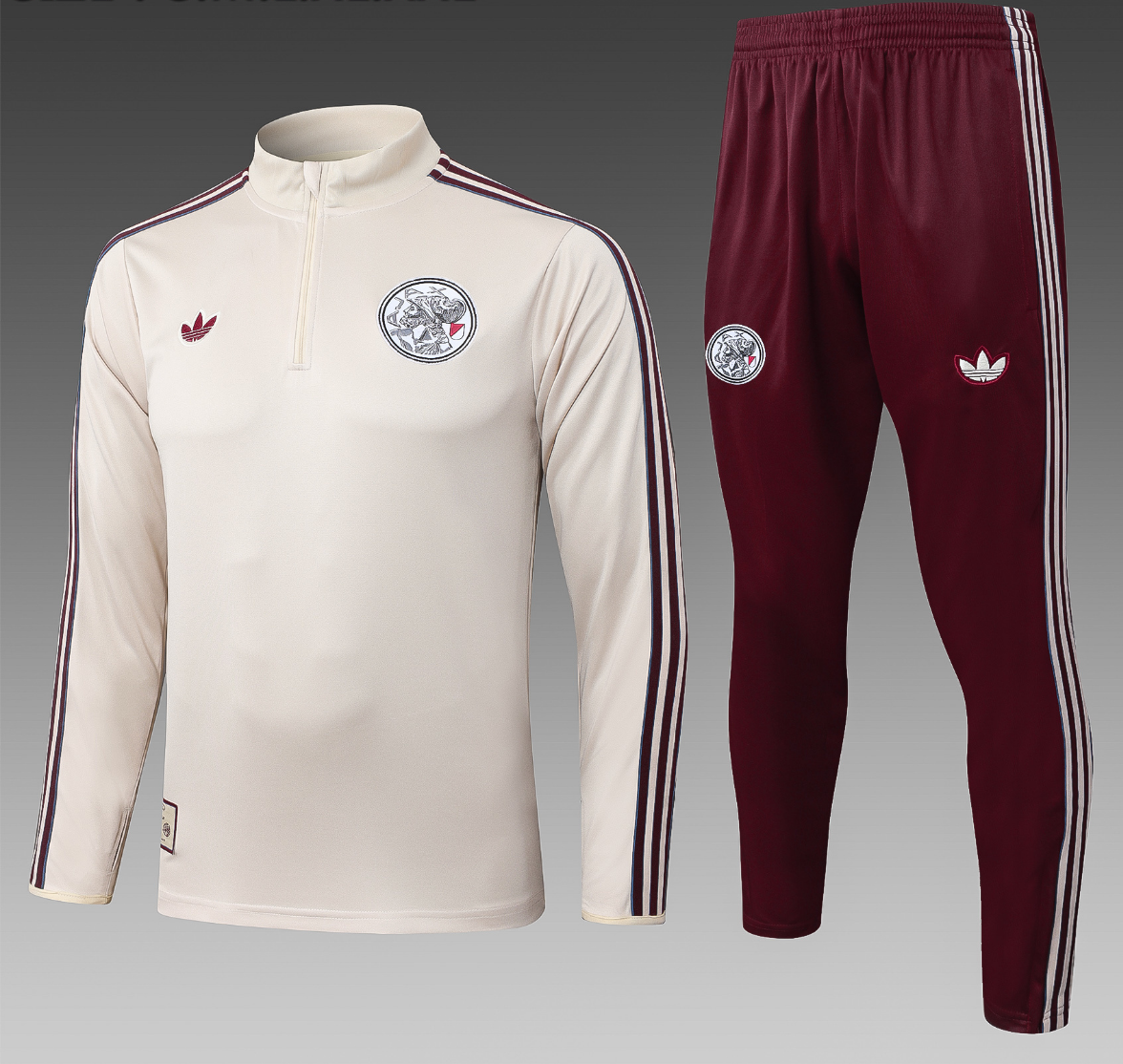 25/26 JAJX Yellow Half-Zip Jacket Suit