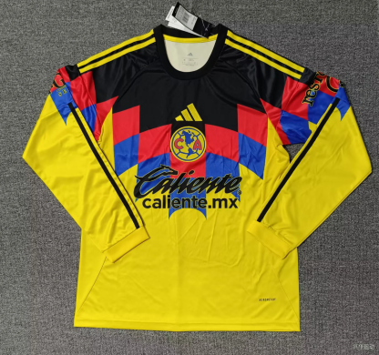25/26 Club America home long sleeve fan version S-4XL