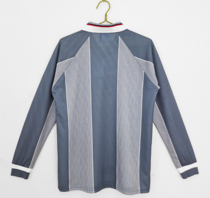 1996 England away long sleeve retro version S-XXL