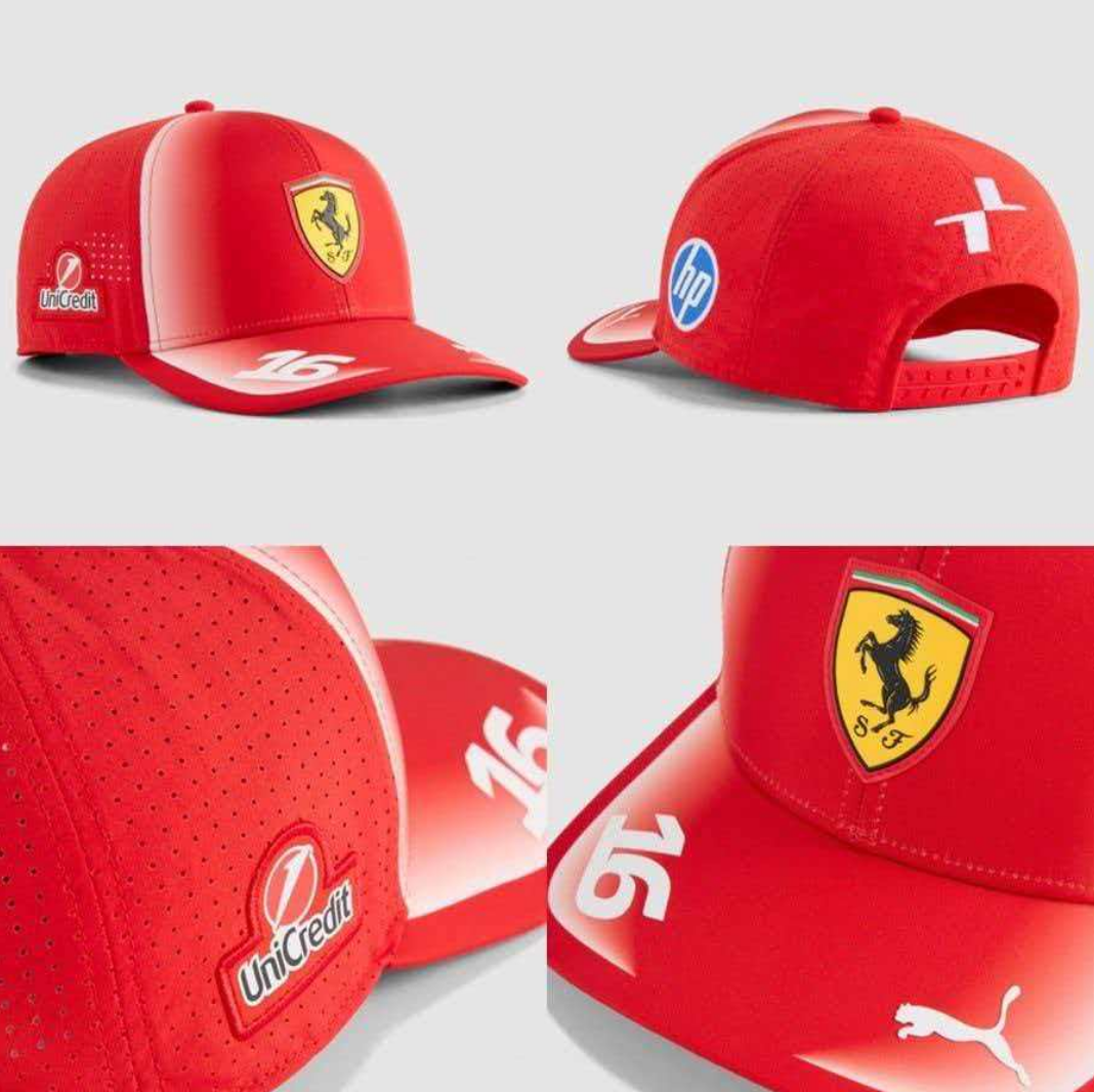 Ferrari F1 Red peaked cap