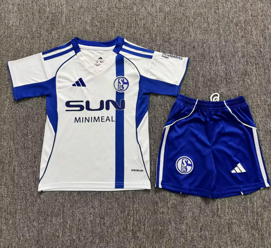 25/26 Schalke 04 away kids size 16-28