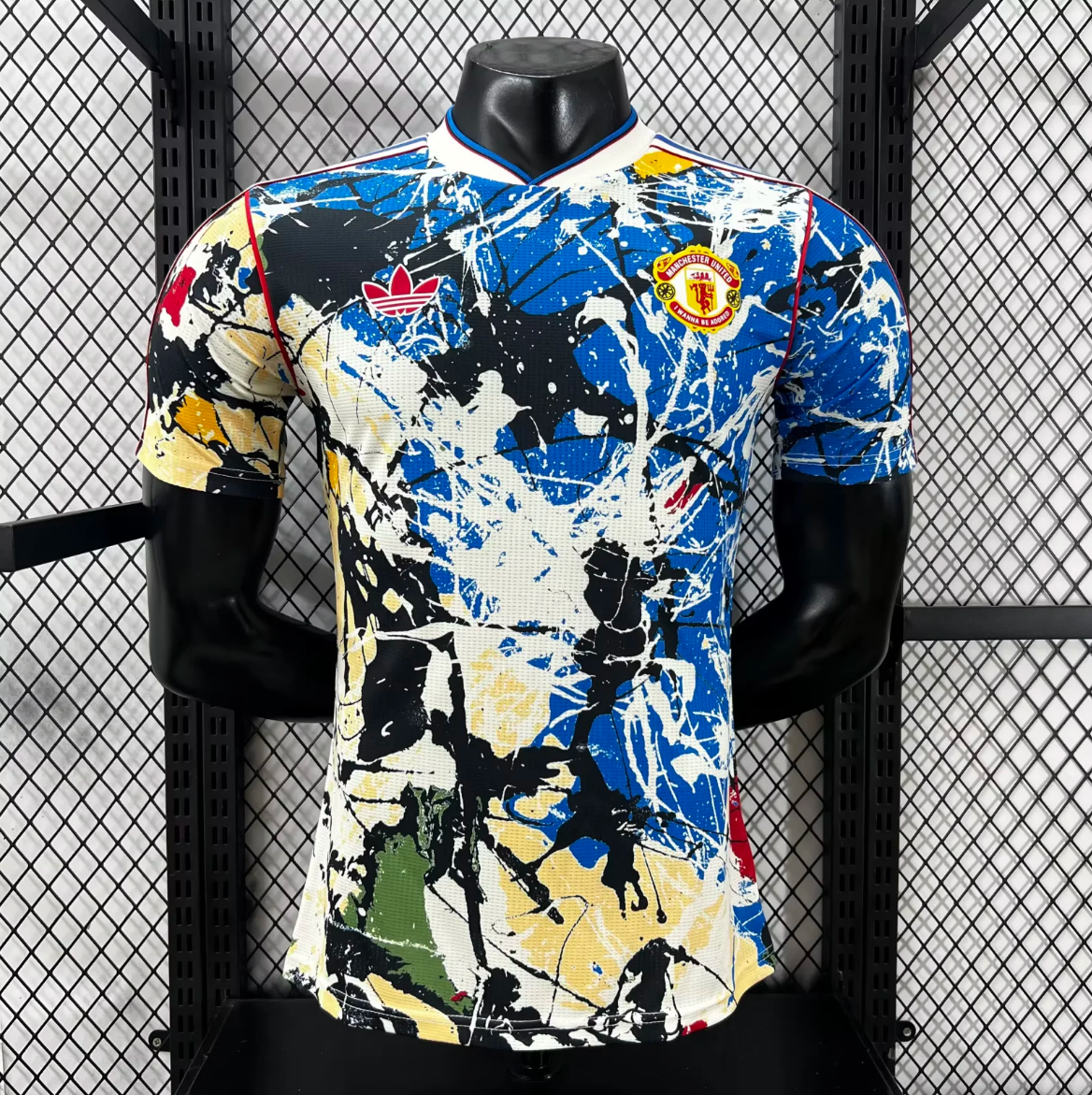 25/26 Manchester United M-U Stone Rose special player Version S-XXL