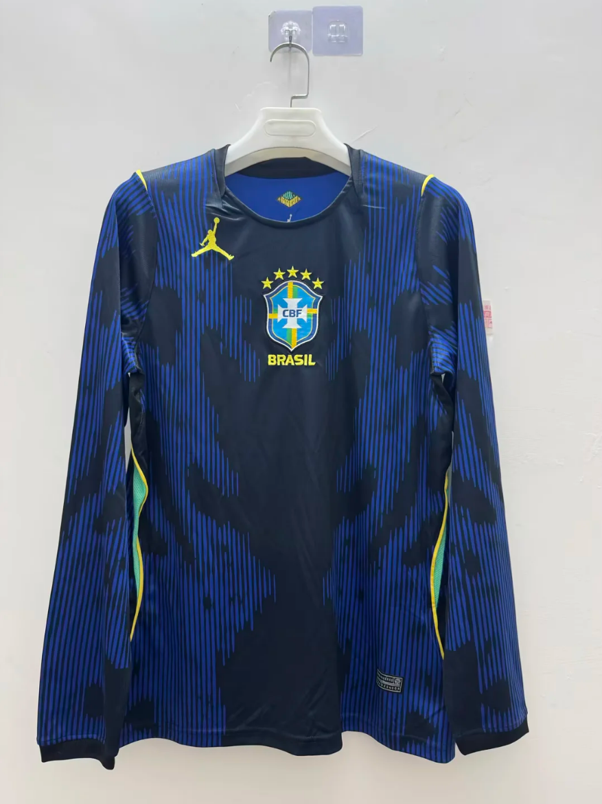 2026 Brazil away long sleeve fan version S-4XL
