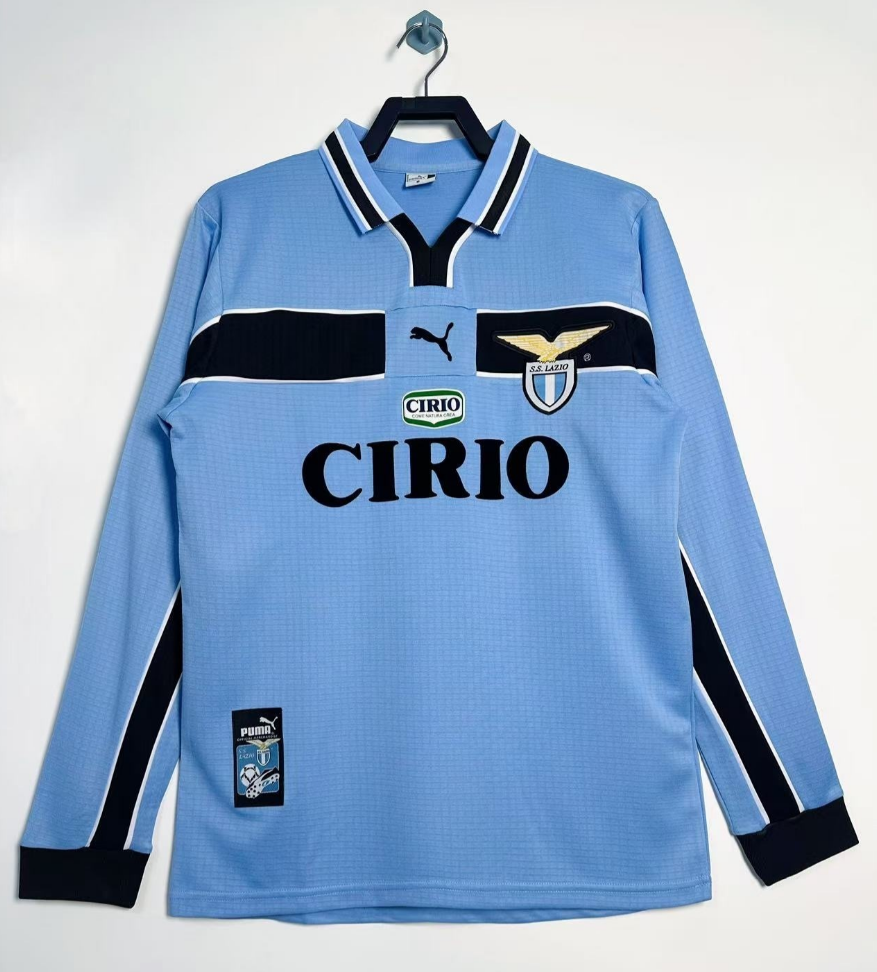 98/99 Lazio Home long sleeve retro version size S-XXL