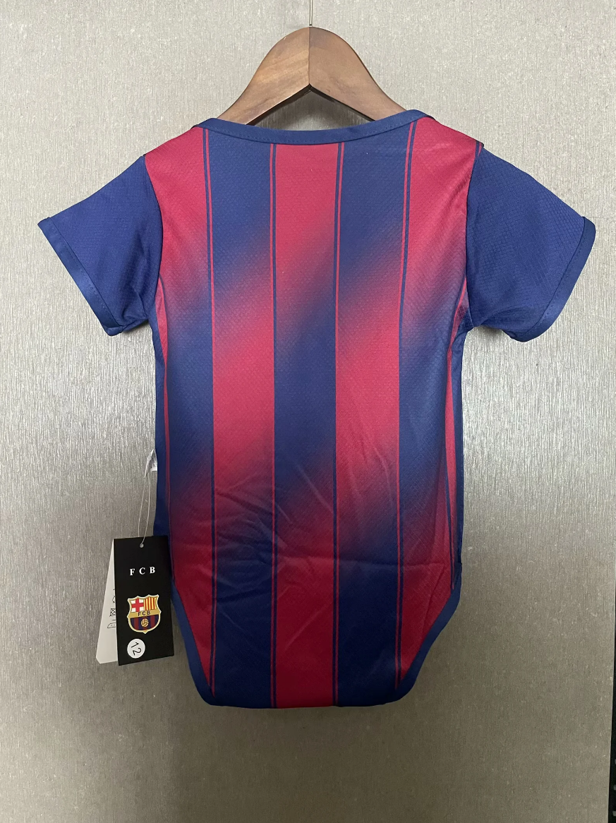 25/26 Barcelona home baby version size 9-12