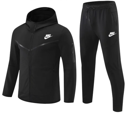 25/26 Nike black hooded Jacket Suit 