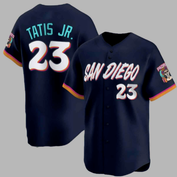 2025 MLB San Diego Padres Black S-3XL