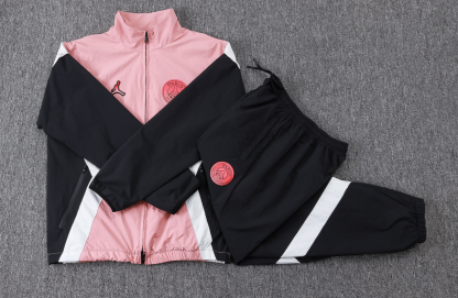 25/26 Paris Saint-Germain PSG Pink Jordan woven fabric full-zip jacket version 