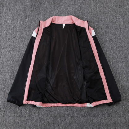 25/26 Paris Saint-Germain PSG Pink Jordan woven fabric full-zip jacket version 