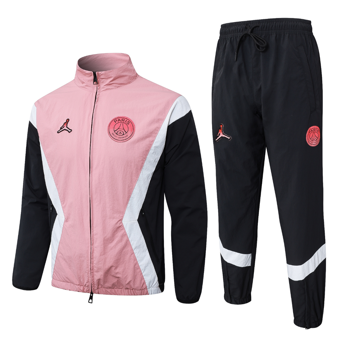 25/26 Paris Saint-Germain PSG Pink Jordan woven fabric full-zip jacket version 