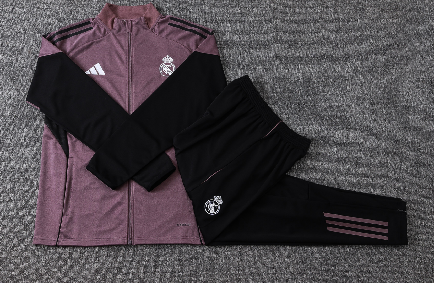 25/26 re@l Medrid purple Full-Zip Jacket Suit