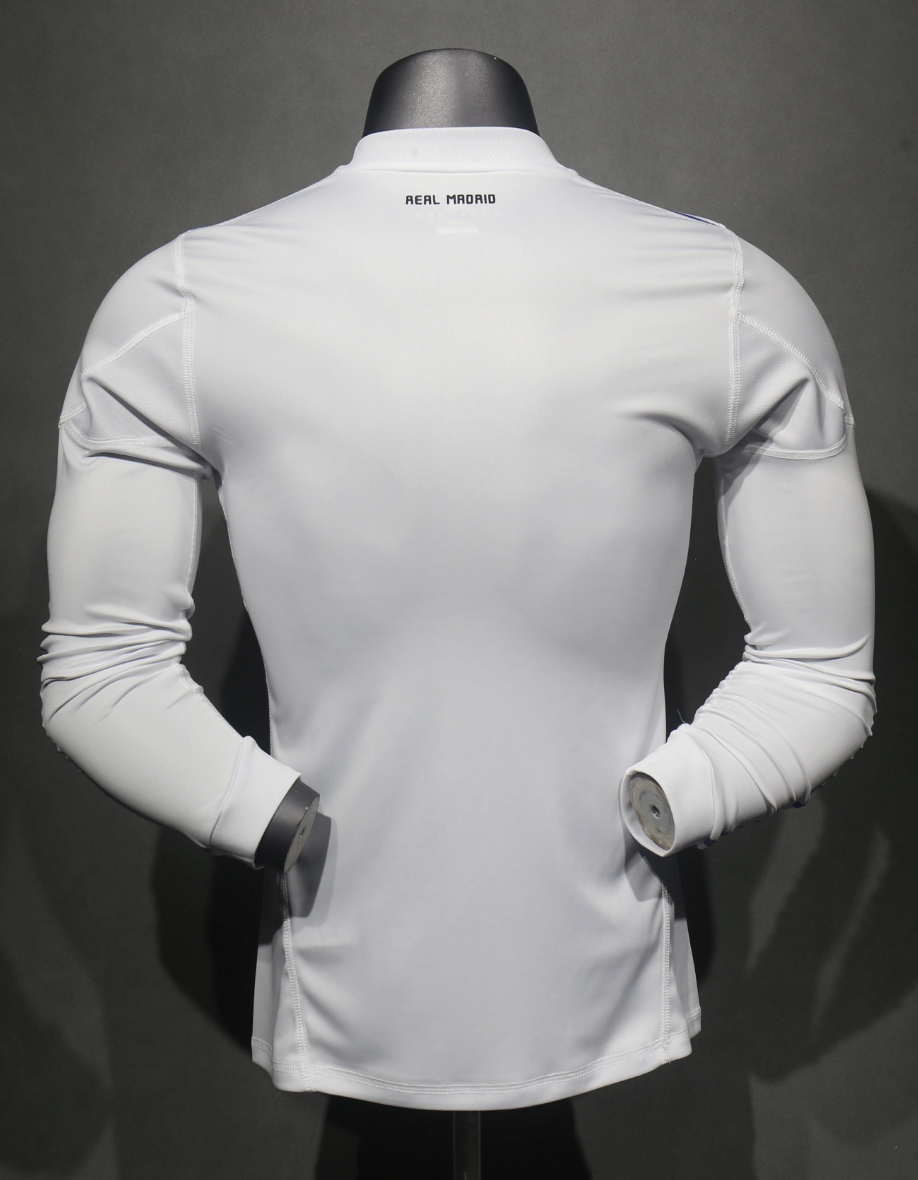 Retro 10-11 re@l Medrid Home long sleeve player version Size S-XXL