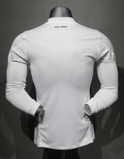 Retro 10-11 re@l Medrid Home long sleeve player version Size S-XXL