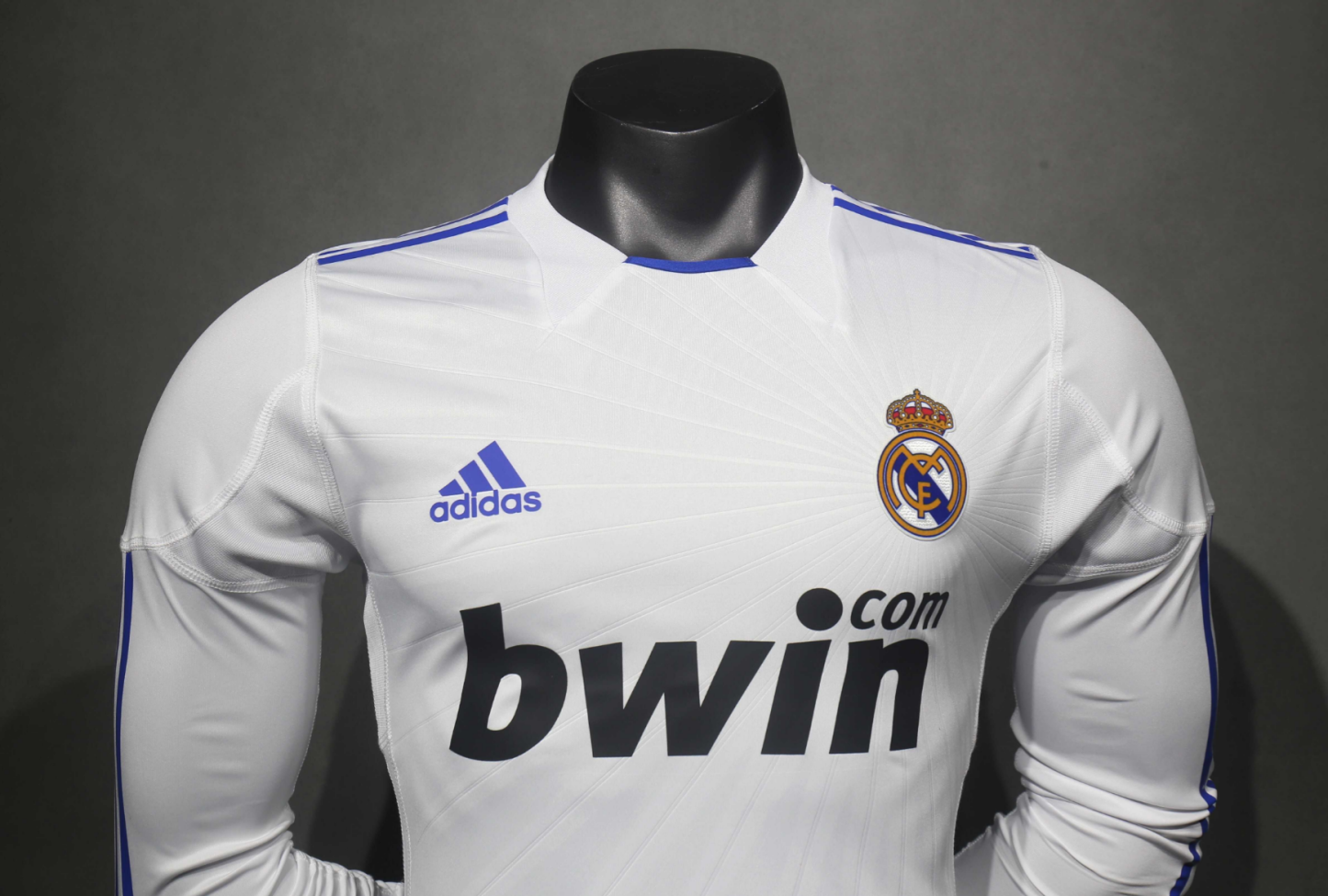 Retro 10-11 re@l Medrid Home long sleeve player version Size S-XXL