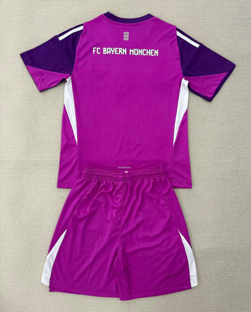 25/26 Bayern goalkeeper Purple fan version suit S-XXL