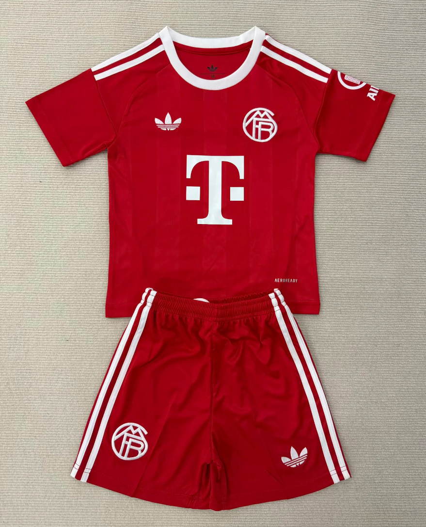 25/26 Bayern goalkeeper Red fan version suit S-XXL