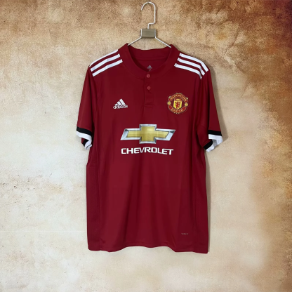 17/18 Manchester United home retro version S-2XL