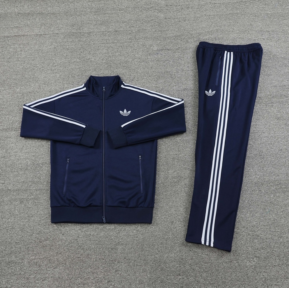 25/26 Adidas royal blue full-zip A version Jacket Suit 