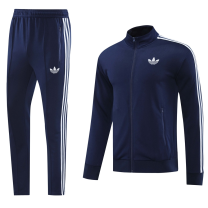 25/26 Adidas royal blue full-zip A version Jacket Suit 